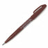 Pentel Fude Touch Brush Sign Pen - Brown